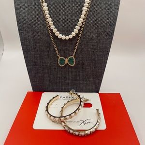 NIB Park Lane Necklace and Earrings Set